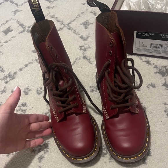 Vintage oxblood dr martens 1460 - Picture 3 of 6